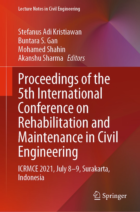 Couverture_Proceedings of the 5th International Conference on Rehabilitation and Maintenance in Civil Engineering