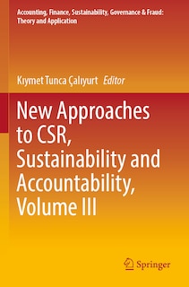 Couverture_New Approaches to CSR, Sustainability and Accountability, Volume III