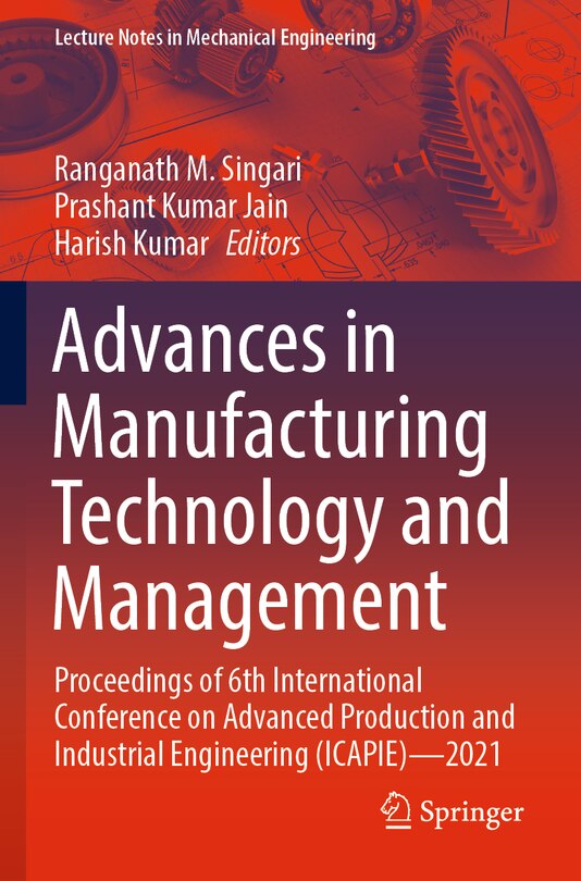 Front cover_Advances in Manufacturing Technology and Management