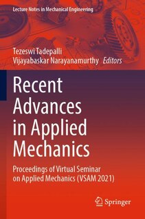 Couverture_Recent Advances in Applied Mechanics