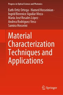 Couverture_Material Characterization Techniques And Applications