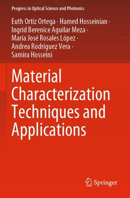 Front cover_Material Characterization Techniques and Applications
