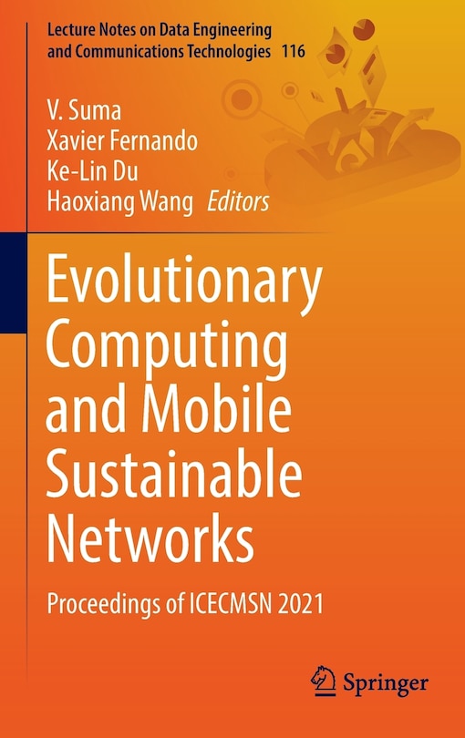 Front cover_Evolutionary Computing And Mobile Sustainable Networks