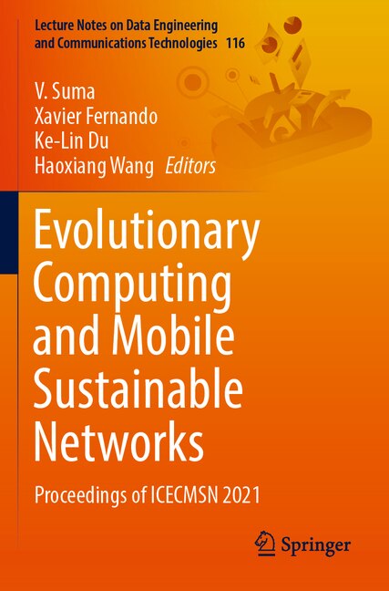 Front cover_Evolutionary Computing and Mobile Sustainable Networks