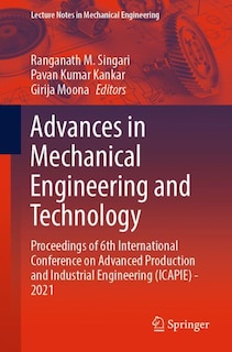 Front cover_Advances in Mechanical Engineering and Technology