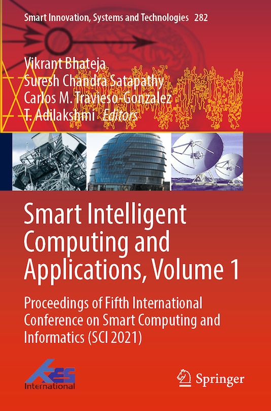 Couverture_Smart Intelligent Computing and Applications, Volume 1