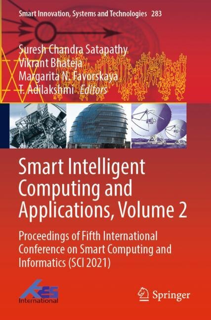 Front cover_Smart Intelligent Computing and Applications, Volume 2