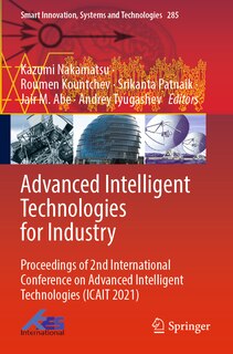 Front cover_Advanced Intelligent Technologies for Industry