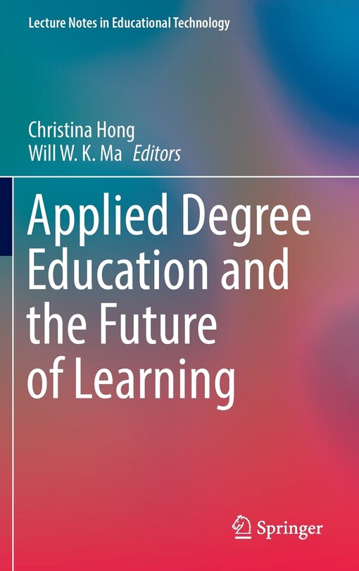 Front cover_Applied Degree Education And The Future Of Learning