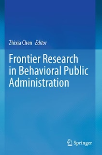 Couverture_Frontier Research in Behavioral Public Administration