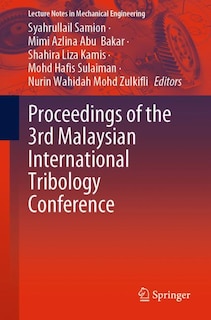 Front cover_Proceedings Of The 3rd Malaysian International Tribology Conference