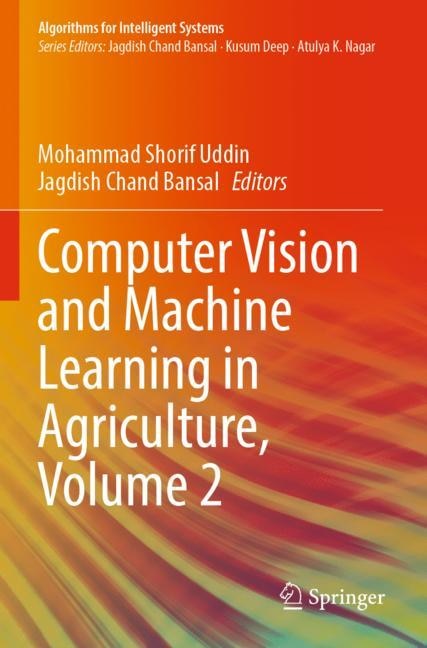 Front cover_Computer Vision and Machine Learning in Agriculture, Volume 2