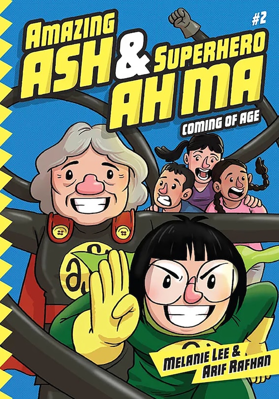 Front cover_Amazing Ash & Superhero Ah Ma Book 2