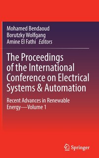 Couverture_The Proceedings Of The International Conference On Electrical Systems