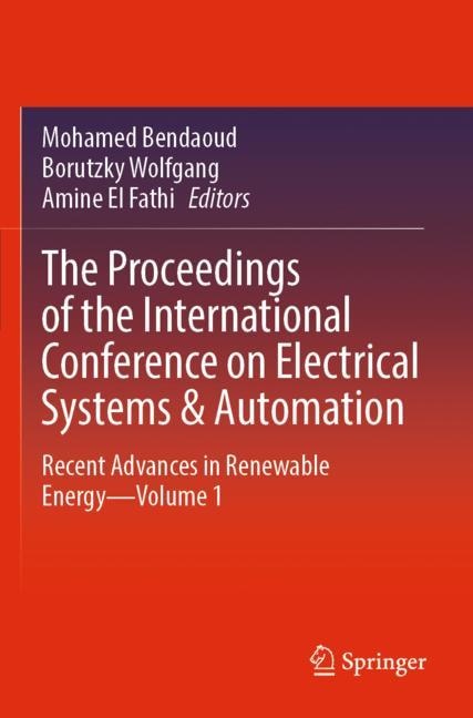 Front cover_The Proceedings of the International Conference on Electrical Systems & Automation