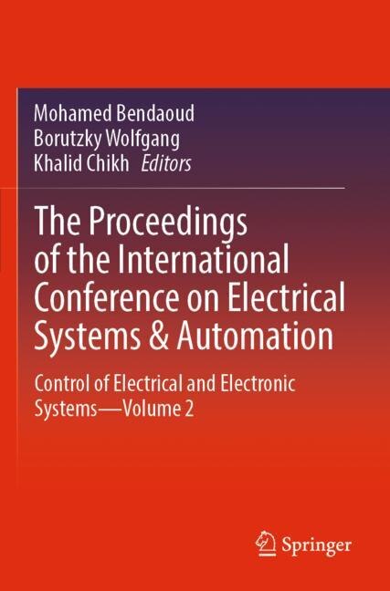 Couverture_The Proceedings of the International Conference on Electrical Systems & Automation