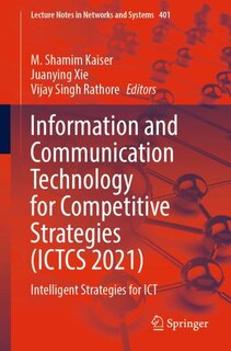 Couverture_Information And Communication Technology For Competitive Strategies (ictcs 2021)