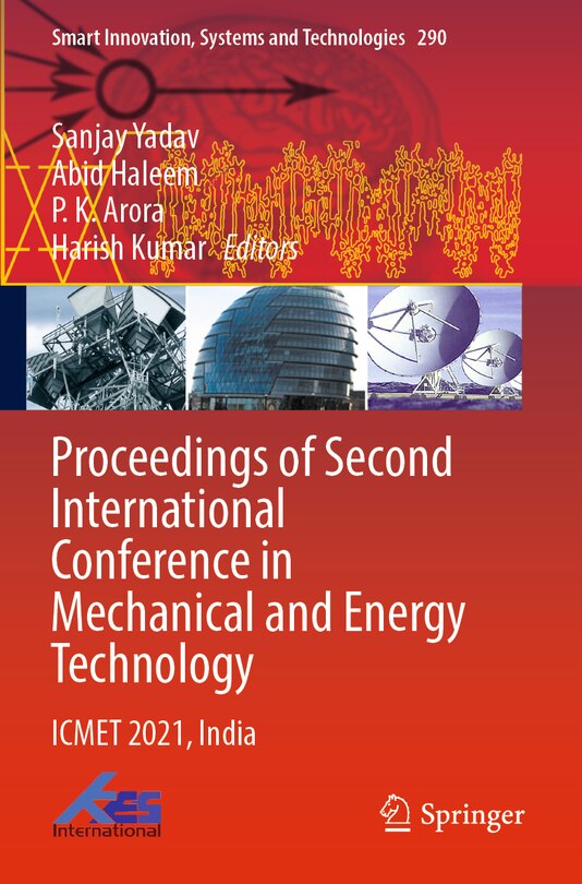 Front cover_Proceedings of Second International Conference in Mechanical and Energy Technology