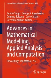 Couverture_Advances In Mathematical Modelling, Applied Analysis And Computation