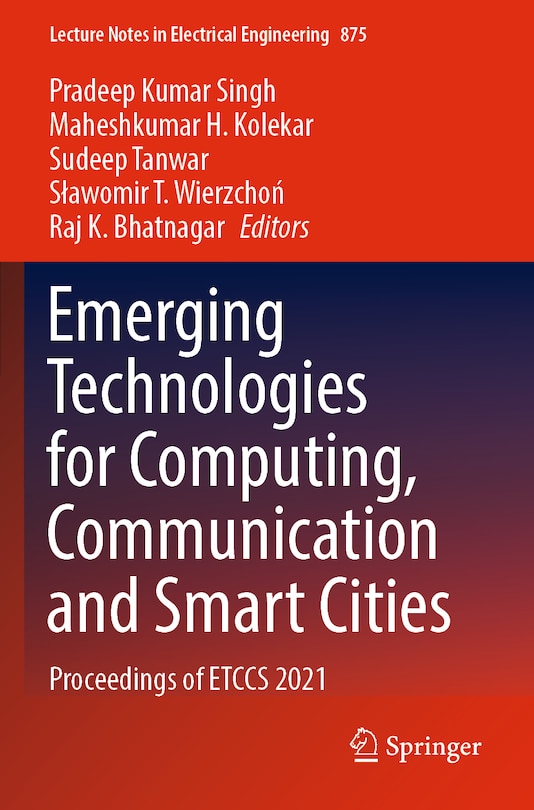 Front cover_Emerging Technologies for Computing, Communication and Smart Cities