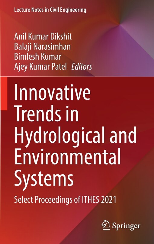 Couverture_Innovative Trends In Hydrological And Environmental Systems
