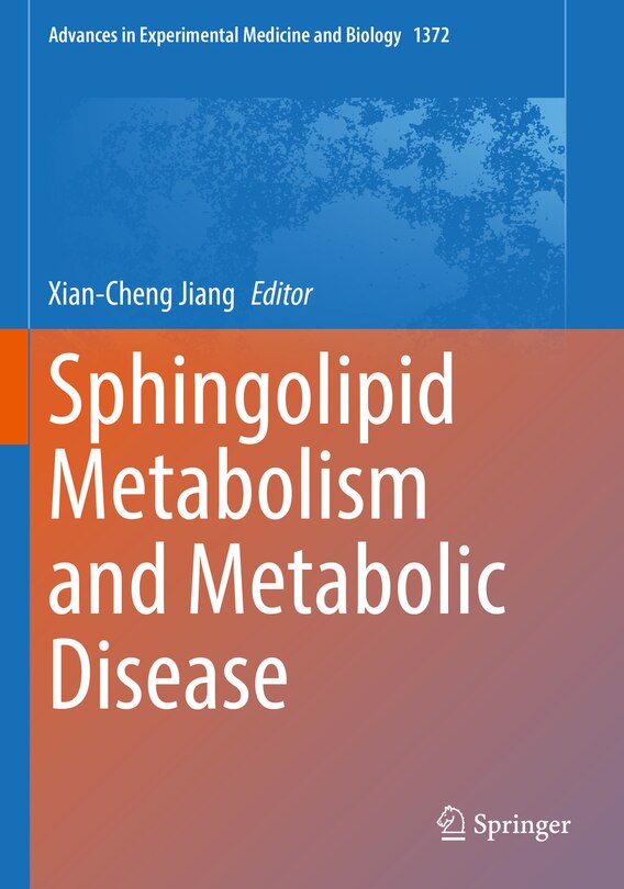 Front cover_Sphingolipid Metabolism and Metabolic Disease