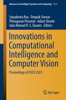 Front cover_Innovations In Computational Intelligence And Computer Vision
