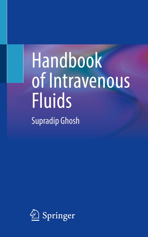Front cover_Handbook Of Intravenous Fluids