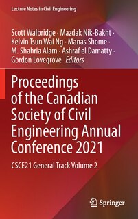 Couverture_Proceedings Of The Canadian Society Of Civil Engineering Annual Conference 2021