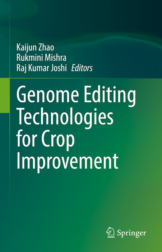 Couverture_Genome Editing Technologies For Crop Improvement