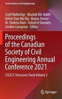 Front cover_Proceedings Of The Canadian Society Of Civil Engineering Annual Conference 2021