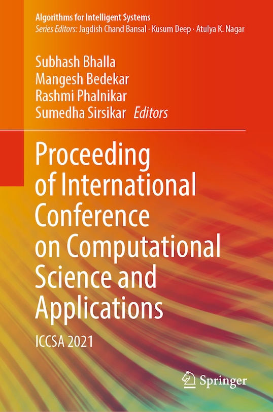 Front cover_Proceeding Of International Conference On Computational Science And Applications