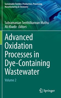 Couverture_Advanced Oxidation Processes In Dye-containing Wastewater