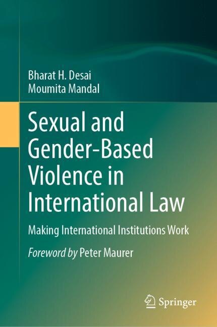 Front cover_Sexual And Gender-based Violence In International Law