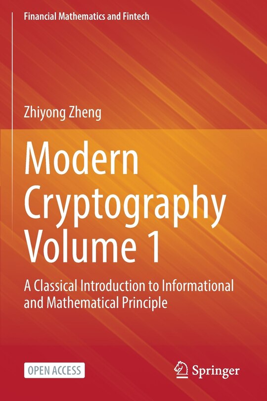 Couverture_Modern Cryptography Volume 1