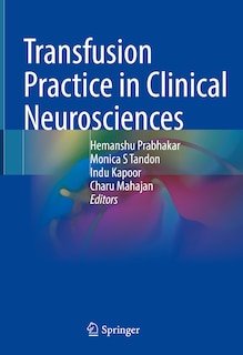 Couverture_Transfusion Practice In Clinical Neurosciences