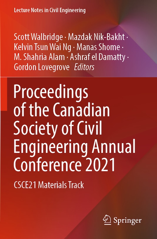 Front cover_Proceedings of the Canadian Society of Civil Engineering Annual Conference 2021