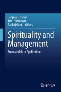 Couverture_Spirituality And Management