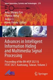 Front cover_Advances in Intelligent Information Hiding and Multimedia Signal Processing