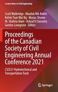 Front cover_Proceedings Of The Canadian Society Of Civil Engineering Annual Conference 2021