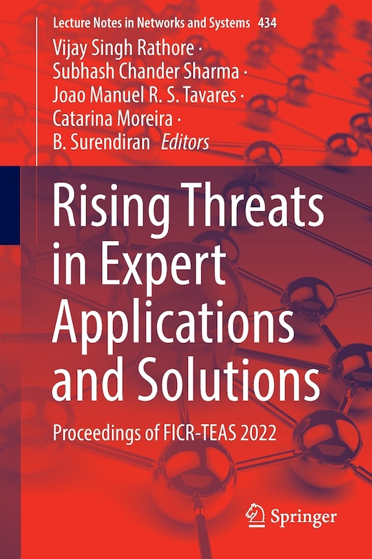 Couverture_Rising Threats In Expert Applications And Solutions