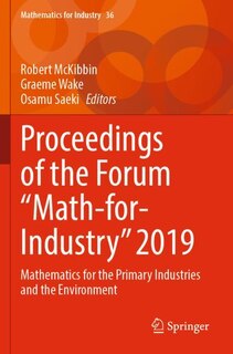 Front cover_Proceedings of the Forum Math-for-Industry 2019