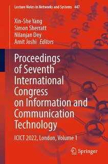 Couverture_Proceedings of Seventh International Congress on Information and Communication Technology