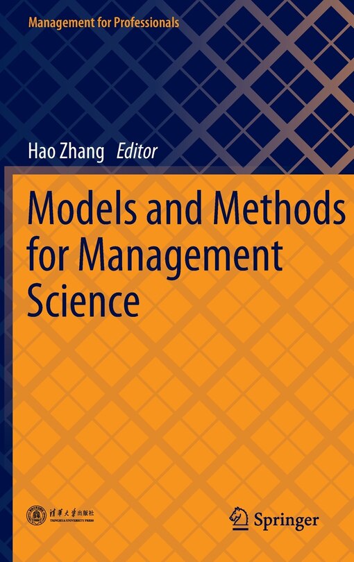 Couverture_Models and Methods for Management Science