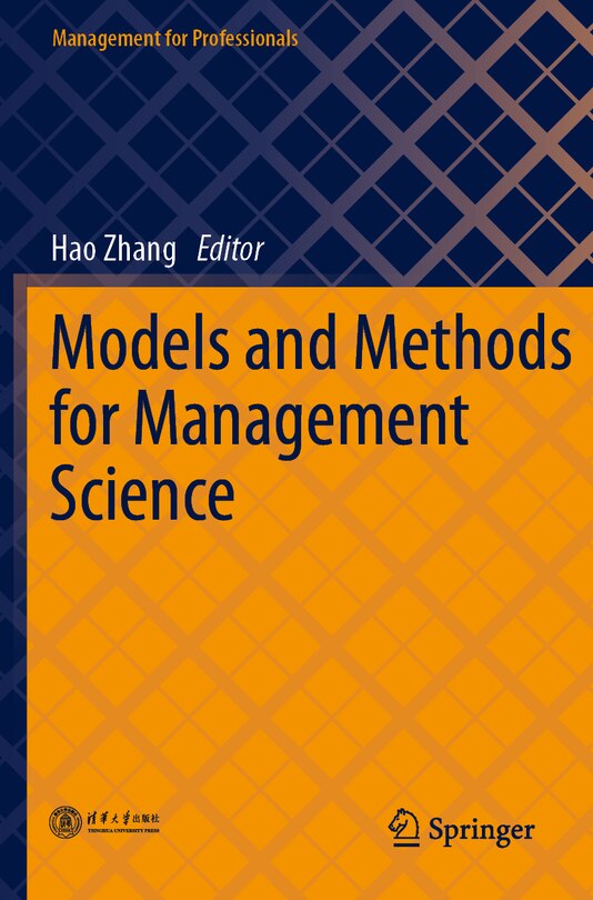 Front cover_Models and Methods for Management Science