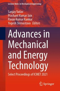 Couverture_Advances in Mechanical and Energy Technology