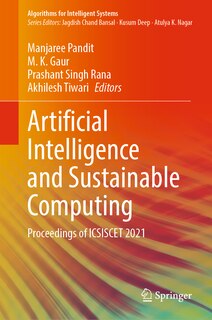 Front cover_Artificial Intelligence and Sustainable Computing