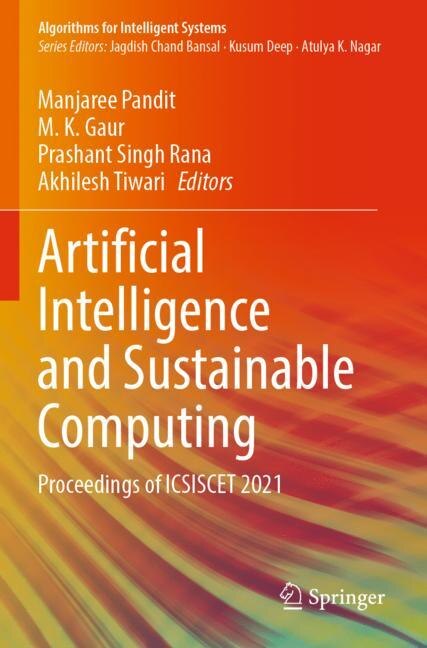 Front cover_Artificial Intelligence and Sustainable Computing