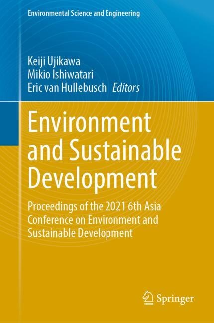 Front cover_Environment and Sustainable Development