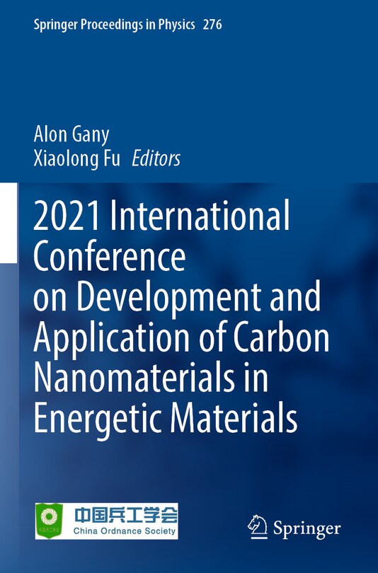 Front cover_2021 International Conference on Development and Application of Carbon Nanomaterials in Energetic Materials